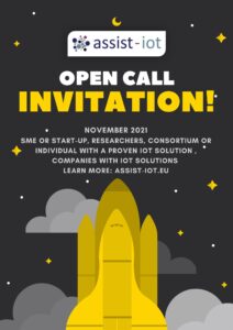 ASSIST-IoT 1st Open Call is now open