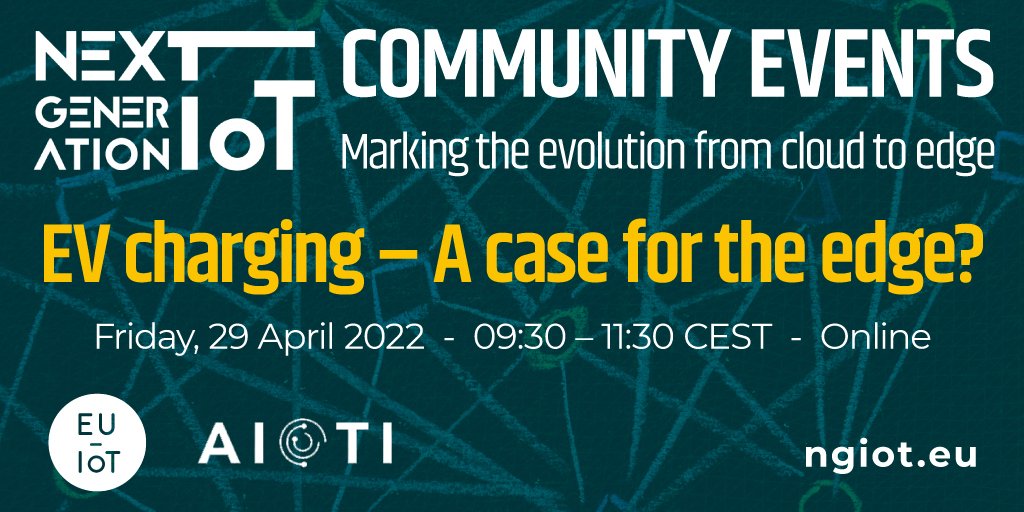 NGIoT Community Events: EV charging – A case for the edge?