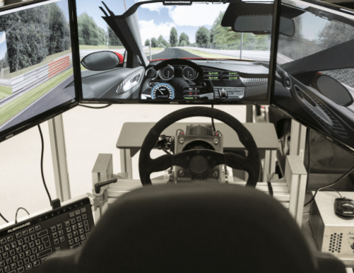 Automated-driving-simulation-AR